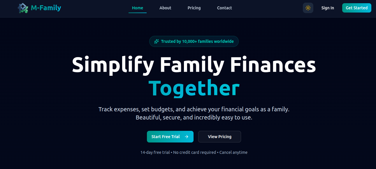 Launching M-Family Finance — A Smarter Way to Manage Family Finances Online